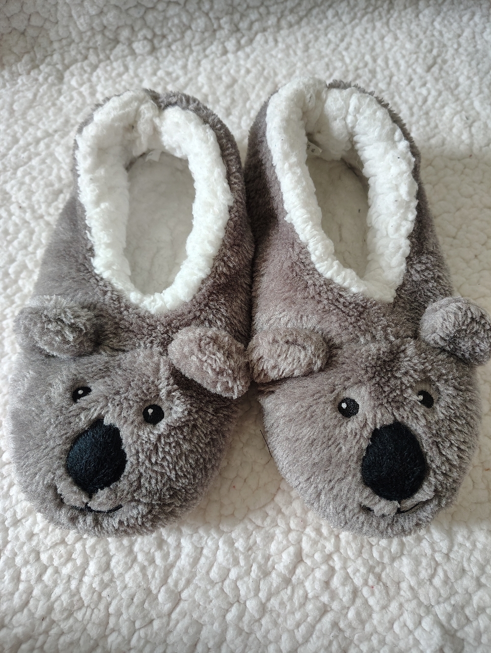 Snoozies! Cozy Size Small Koala Bear Slippers